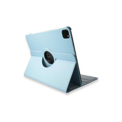 iPad Pro 12.9 (2021) K�l�f 360 Tablet Deri K�l�f - Turkuaz