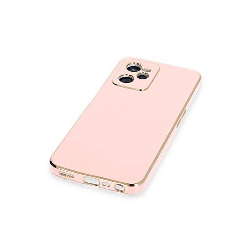 Realme C35 K�l�f Volet Silikon - Pembe