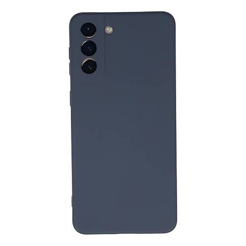 Galaxy S21 Plus K�l�f Nano i�i Kadife Silikon - Gri