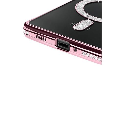 Redmi 14C Joke Simli Magneticsafe K�l�f - Pembe