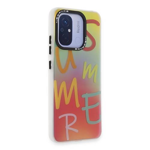 Redmi 12C K�l�f Estoril Desenli Kapak - Estoril - 3