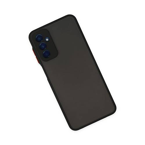 Galaxy M13 K�l�f Montreal Silikon Kapak - Siyah