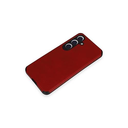 Galaxy S24 K�l�f Loop Deri Silikon - K�rm�z�
