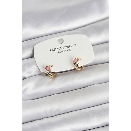 Pembe Yunus Bal��� Model Gold Renk Pirin� �ocuk K�pe