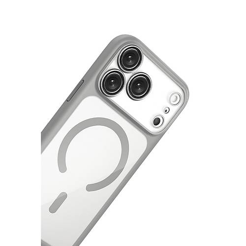 iPhone 17 Pro Chrome Magsafe Kapak - G�m��