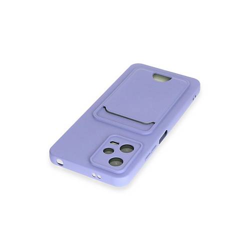 Redmi Note 12 4G K�l�f Kelvin Kartvizitli Silikon - Lila