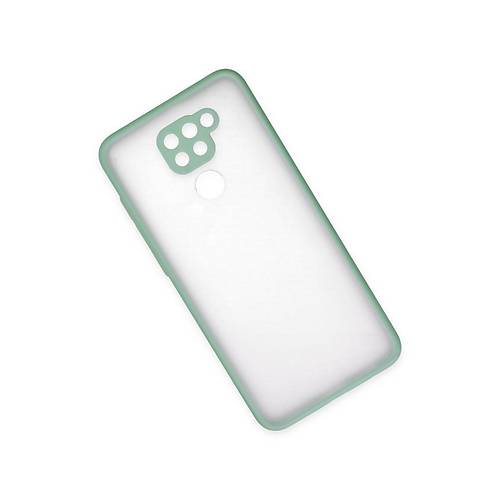 Redmi Note 9 K�l�f Montreal Silikon Kapak - Turkuaz
