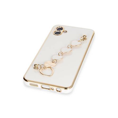 Galaxy A04E K�l�f Esila Silikon - Beyaz