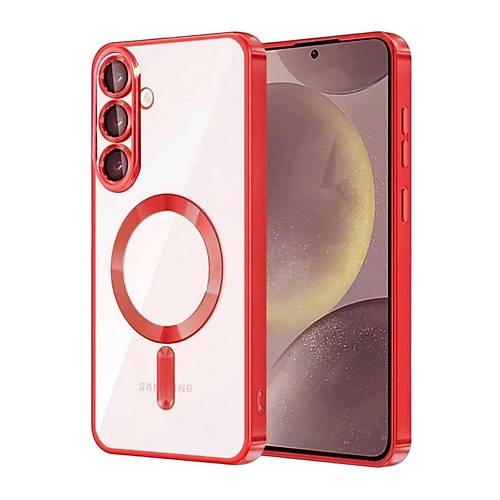 Galaxy A57 5G Kross Magneticsafe Kapak - K�rm�z�
