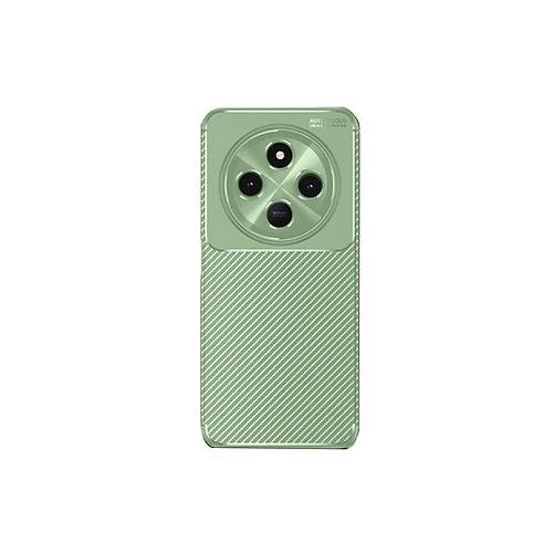 Redmi 14C K�l�f Auto Focus Karbon Kapak - Su Ye�ili