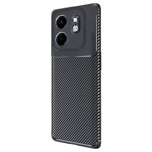 Smart 9 K�l�f Auto Focus Karbon Kapak - Siyah