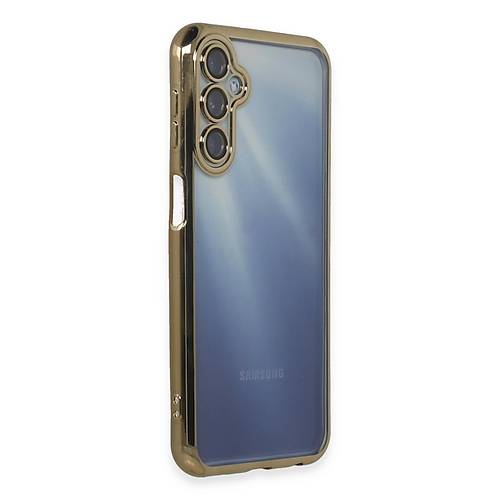 Galaxy A55 5G K�l�f Razer Lensli Silikon - Gold