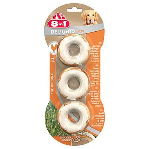Delights Bones Tavuklu Halka A��z Bak�m Kemik K�pek �d�l� 119 Gr