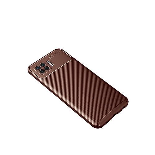 A73 K�l�f Auto Focus Karbon Kapak - Kahverengi