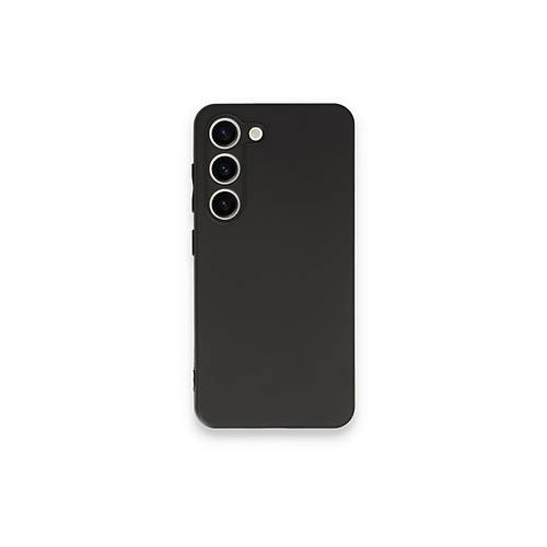 Galaxy S23 Plus K�l�f First Silikon - Siyah