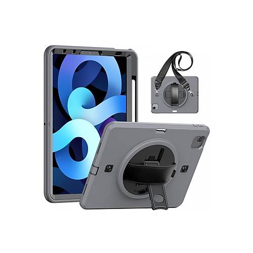 iPad Pro 11 (2020) K�l�f Strap-C Otterbox Tablet Kapak - Gri