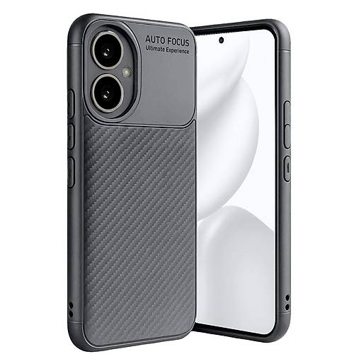 400 K�l�f Auto Focus Karbon Kapak - Gri