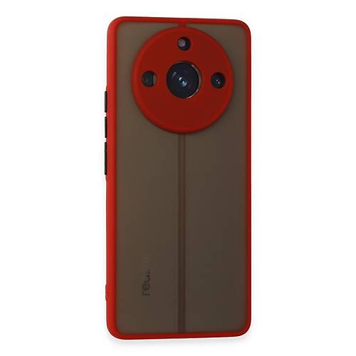 Realme 11 Pro K�l�f Montreal Silikon Kapak - K�rm�z�