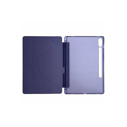 Galaxy X610 Tab S9 FE Plus 12.4 K�l�f Kalemlikli Mars Tablet K�l�f� - Lacivert
