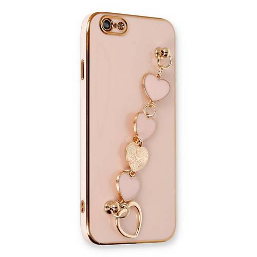 iPhone 6 K�l�f Esila Silikon - Pudra