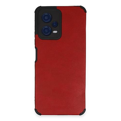 Redmi Note 12 5G K�l�f Loop Deri Silikon - K�rm�z�