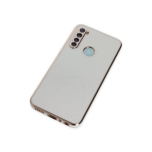 Redmi Note 8 K�l�f Volet Silikon - Beyaz
