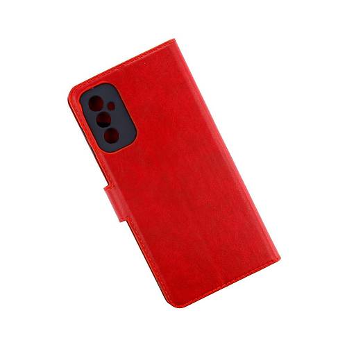 Galaxy M52 5G K�l�f Trend S Plus Kapakl� K�l�f - K�rm�z�