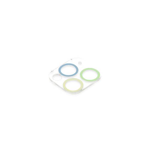 iPhone 11 Pro Renkli Kamera Lens Koruma Cam - Ye�il-Sar�