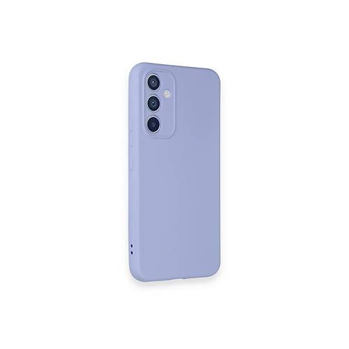 Galaxy A54 5G K�l�f Nano i�i Kadife Silikon - Lila
