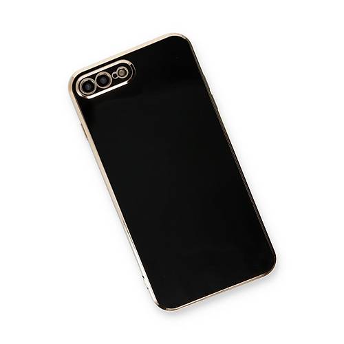 iPhone 7 Plus K�l�f Volet Silikon - Siyah