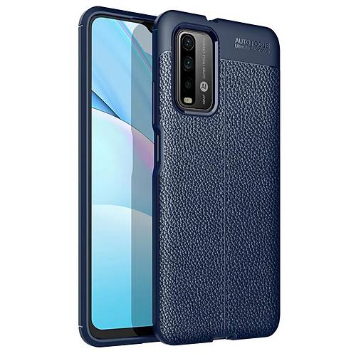 Redmi 9T K�l�f Auto Focus Kapak - Lacivert