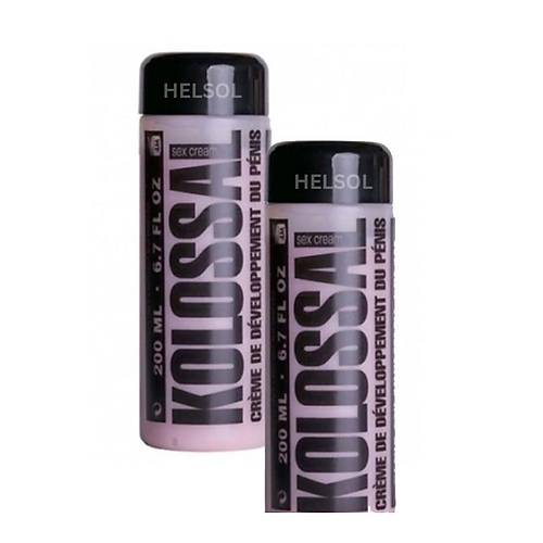 Kolossal Erkeklere �zel B�y�tme Ve Geli�tirme Krem 200 ml 2 Adet