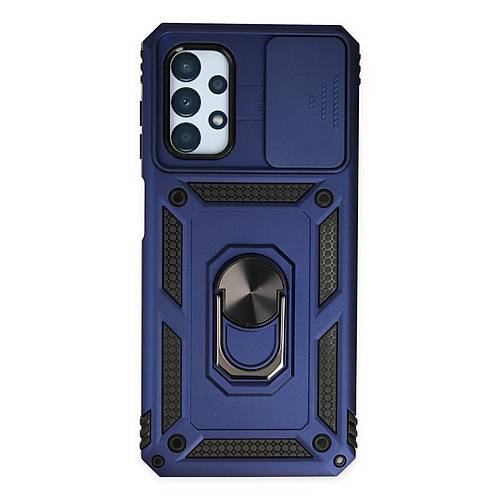 Galaxy A33 5G K�l�f Pars Lens Y�z�kl� Silikon - Lacivert