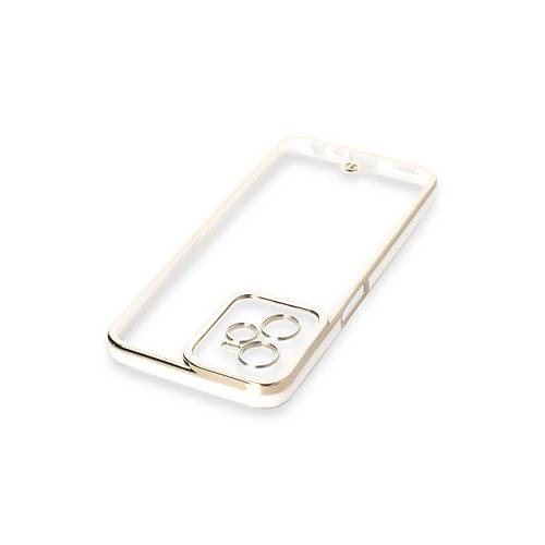 Realme C35 K�l�f Liva Lens Silikon - Beyaz