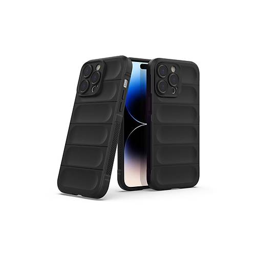 iPhone 13 Pro K�l�f Optimum Silikon - Siyah