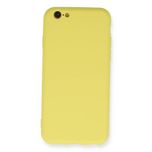 iPhone 6 K�l�f Nano i�i Kadife Silikon - Sar�