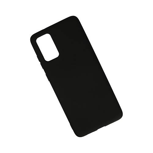 Galaxy S20 Plus K�l�f Nano i�i Kadife Silikon - Siyah