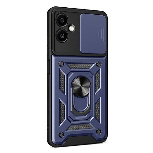 Galaxy A07 4G Pars Lens Y�z�kl� Silikon - Lacivert