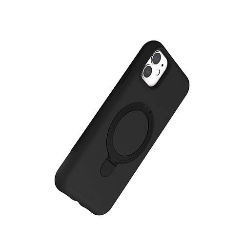 iPhone 11 Regal Magsafe Standl� Kapak - Siyah