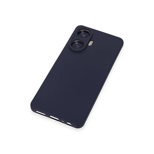 Realme C55 K�l�f Nano i�i Kadife Silikon - Mor