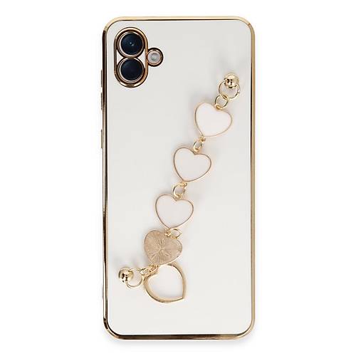Galaxy A04E K�l�f Esila Silikon - Beyaz