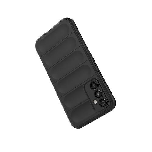 Galaxy A25 5G K�l�f Optimum Silikon - Siyah