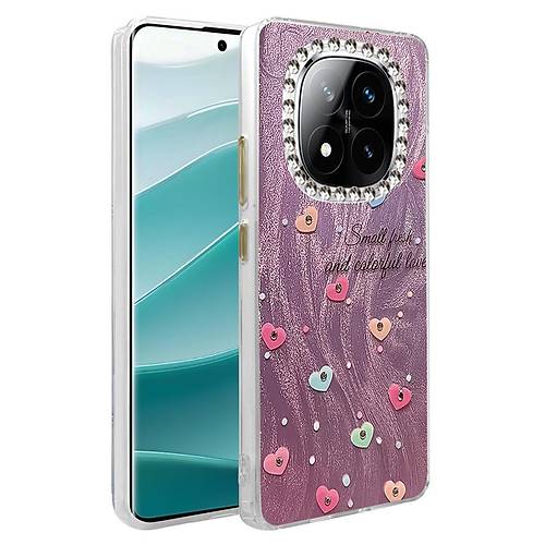 Redmi Note 14 Pro 5G K�l�f Blade Aynal� Desenli Kapak - Desen 8