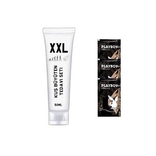 XXL Size Ku� Erkekler i�in �ekillendirici Bak�m Kremi 50ml 1 ad + 3 JELLE