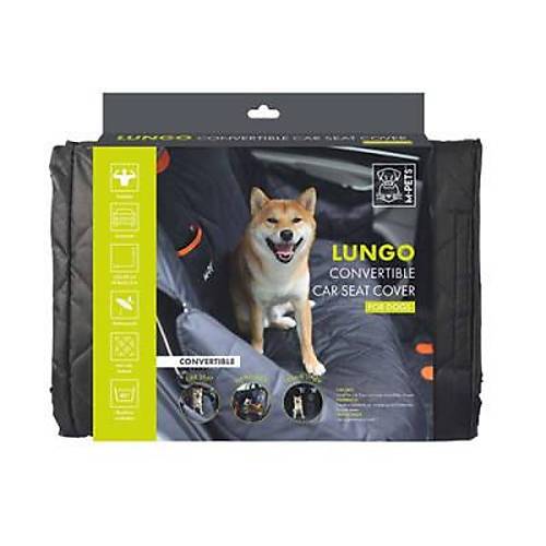 Lungo K�pekler ��in Ara� Koruma �rt�s� Siyah 152x59 Cm