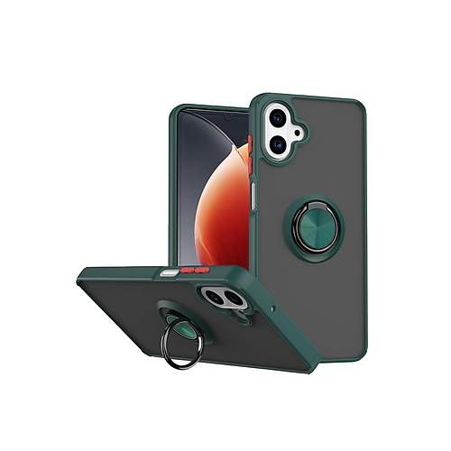 Galaxy A07 4G Montreal Y�z�kl� Silikon Kapak - Ye�il