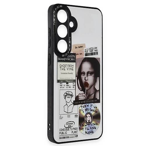 Galaxy S24 Plus K�l�f Mirror Desenli Kapak - Mirror - 2