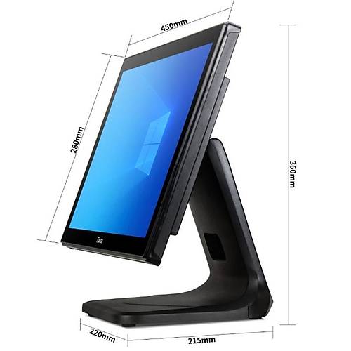 TIWOX TP-7610 18.5" I7 10.NES�L(10710) 128GB NWME SSD 8GB DDR4 RAM 1366X768 DOKUNMAT�K POS PC