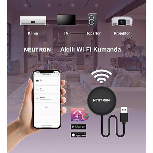 Ak�ll� Wifi Kumanda, T�m Cihazlar� Telefondan Y�netme