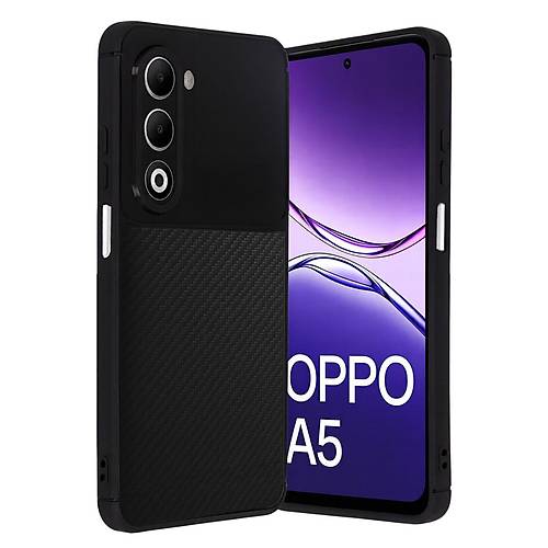 A5 4G Auto Focus Karbon Kapak - Siyah